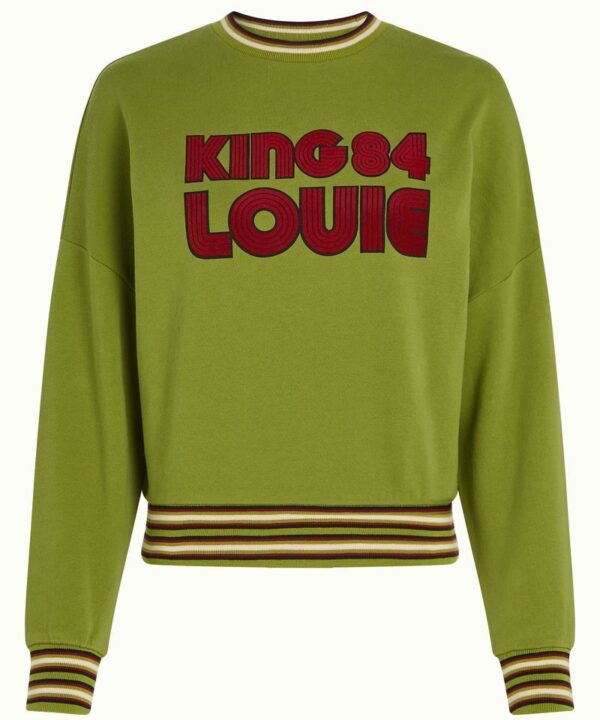 Sudadera King Louie 84 logo retro Valentina Peachy 09404 253 F e1727851018372