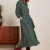 Vestido midi retro king louie olive elliot 09179 200 MF e1727816571729