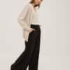 pantalon gevora Mus Bombon pantalon ancho recto largo negro pizarra e1729235218517