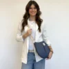Bolso Frunce DE LA MUR Paola denim
