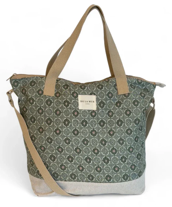 Bolso grande Ariel verde De La Mur Delamur BAG9ARIEL Photoroom
