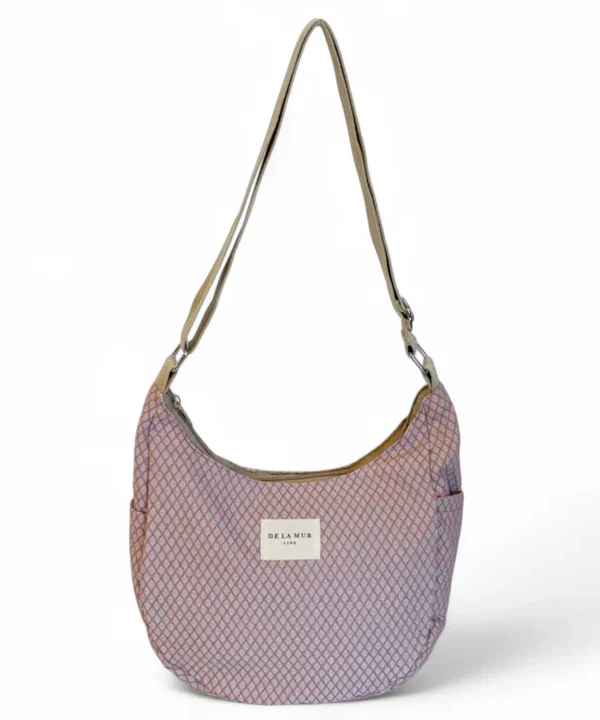 Bolso mediano Luna De La Mur Delamur Koma rosa bandolera BAG11KOMA Photoroom