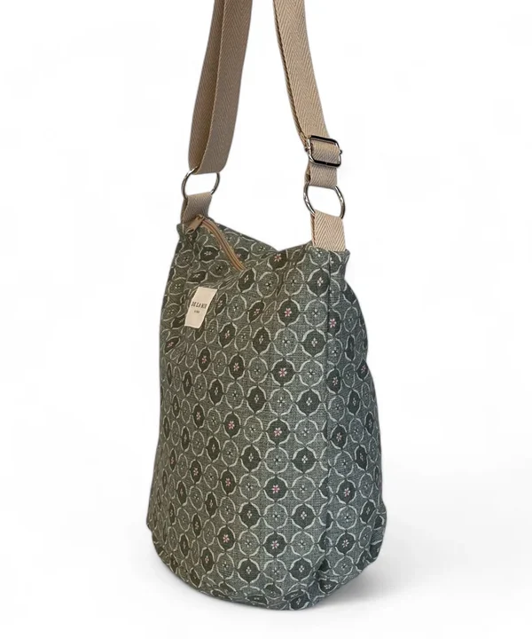 Bolso saco De La Mur ariel verde Delamur bandolera tela BAG23ARIEL Photoroom 1