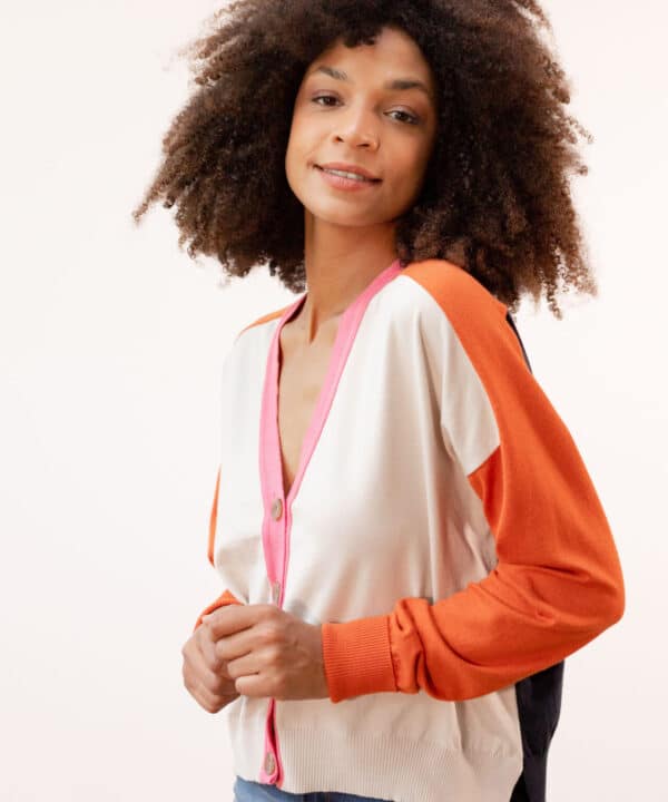 Chaqueta de punto de colores PAN producto basico cardigan pirmavera 2501349cap 03 e1739639200967