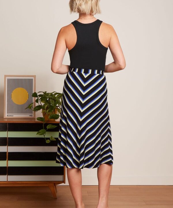 Falda midi rayas King Louie Juno Embla retro vintage 09712 001 MB e1739105161663