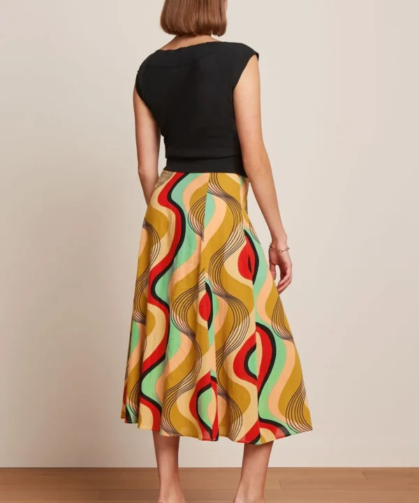 Falda midi verano King Louie Espana Judy retro vintage 09514884 3 scaled e1739108810367