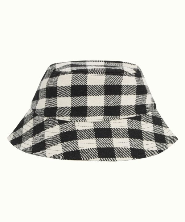 Gorro tela cuadros King Louie Le Brigitte 09795 001 F e1739994990810