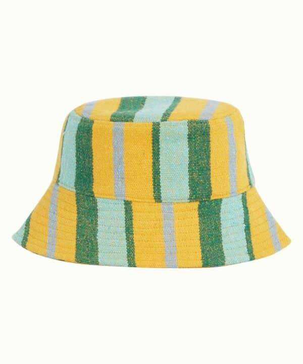 Gorro tela rayas king Louie Espana Buckethat Le Stripe 09800 881 F e1740034359182