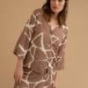 Kimono blusa Mus Bombon SAALEMA TOSTADO 1 e1740512575151