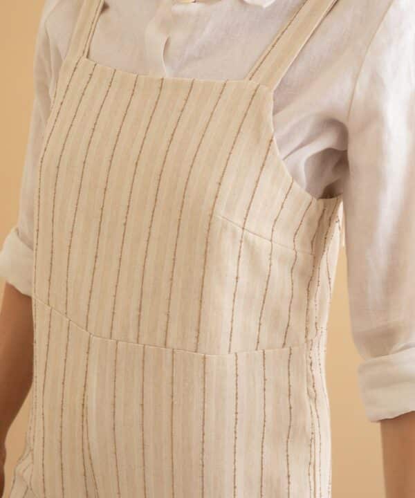 Mono largo Mus bombon culotte raya PHUKET BEIGE 1 e1740468755832