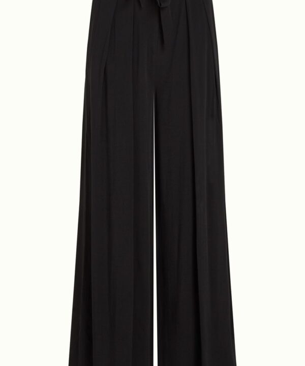 Pantalon ancho negro king louie Espana Marnie Atomic 09609 001 F e1739990558119