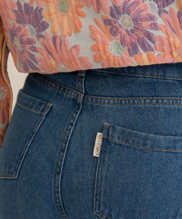 Pantalon tejano denim mus bombon azul BRANDO1 TEJANO OSCURO 2 e1740312516532