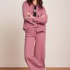 Pantalon tejano denim rosa King Louie Espana Peppa acampanado 09627 745 MF e1739991980958