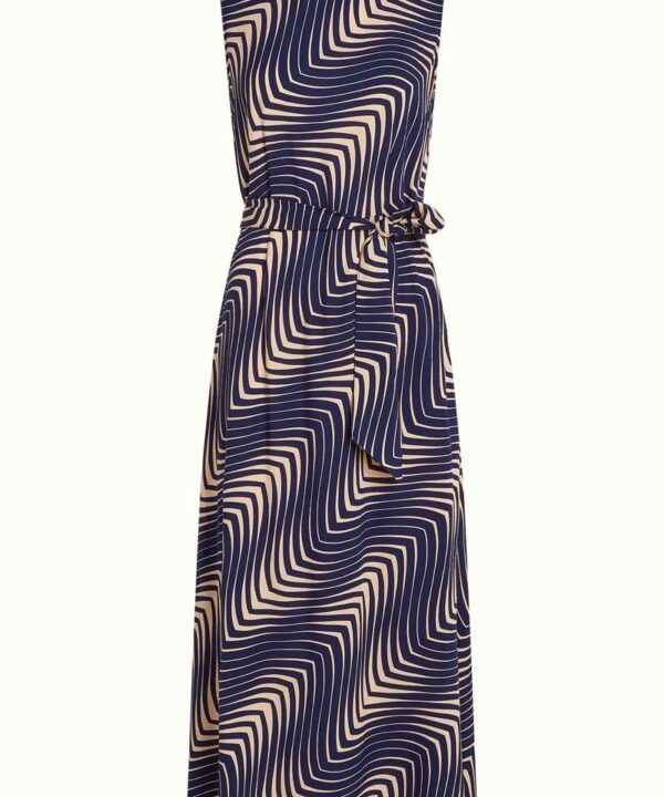 Vestido King Louie Espana Jodie maxi cleo retro azul 09491 445 F e1739987588262