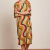 Vestido kaftan King Louie Espana Kiki Falaise retro vintage 09512884 2 scaled e1739108342537
