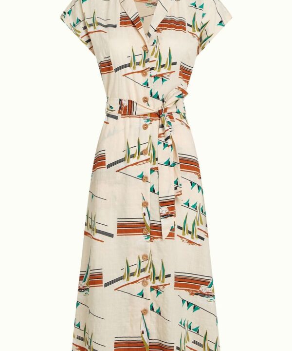 Vestido midi king louie Espana Irene antibes verano vintage retro 09583 072 F e1739989687778