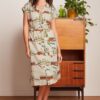 Vestido midi king louie Espana Irene antibes verano vintage retro 09583 072 MF e1739989721343
