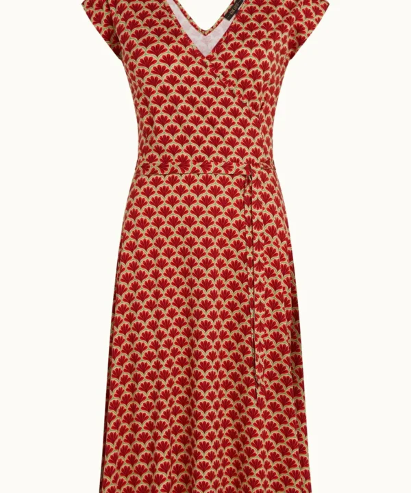 Vestido midi verano rojo King Louie Espana Mira Touche retro vintage 09459651 5 scaled e1739102322244