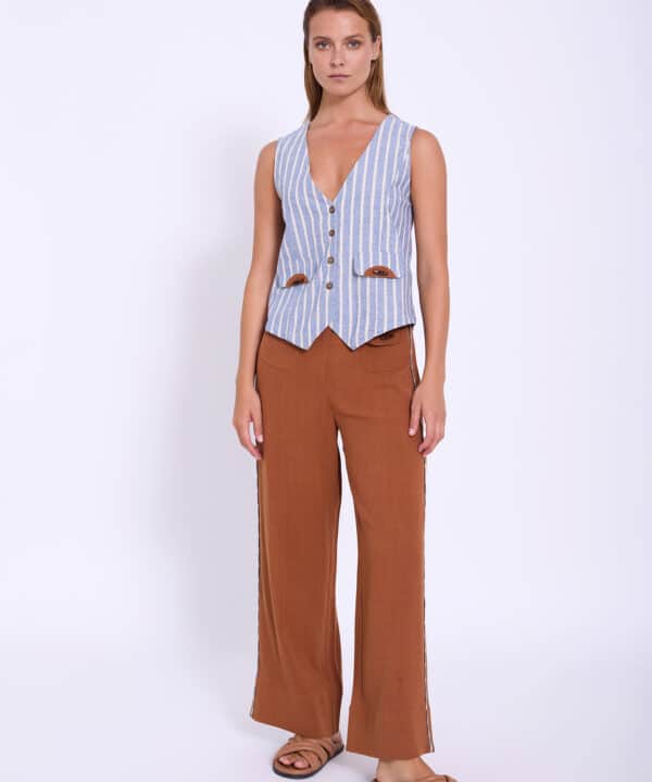 Blazer skatie americana camel verano S05J44RYL 2 e1742411222111
