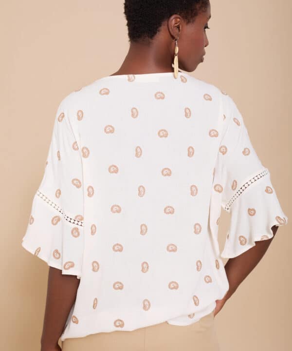 Blusa meisie bordado pasley meisie M04B125IVY 4 e1741459827177