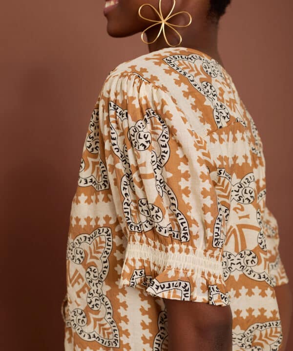Blusa meisie estampado totem meisie M04B128 CEM 3 e1741460957905