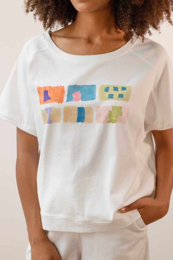 Camiseta P.A.N cruda colores