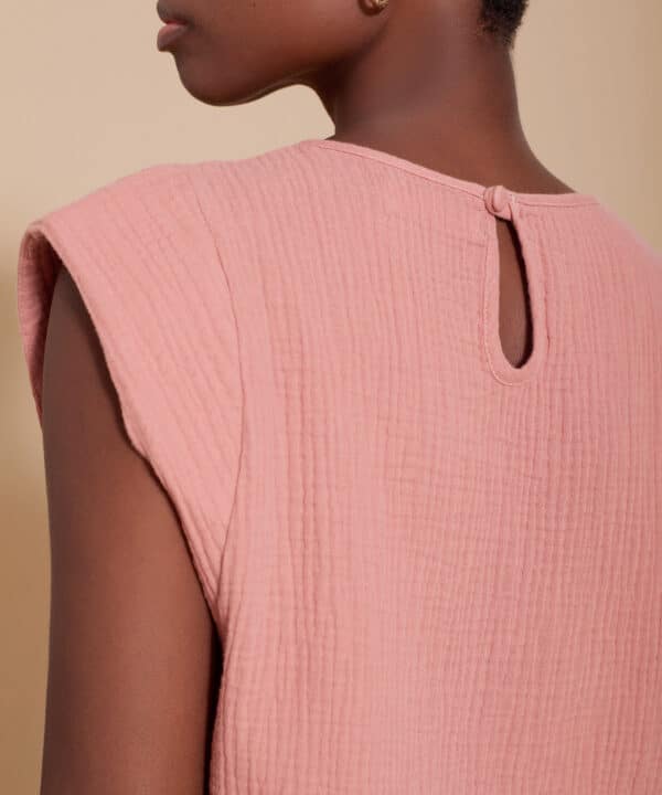Camiseta bimateria bambula meisie Meisie M02T29FMG 5 e1741269216133