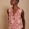Chaleco meisie bordado floral Meisie M99J01 FMG 1 e1741379798686