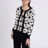 Chaqueta punto skatie jacquard skatie geometrico S56K34BLK 2 e1742372013896
