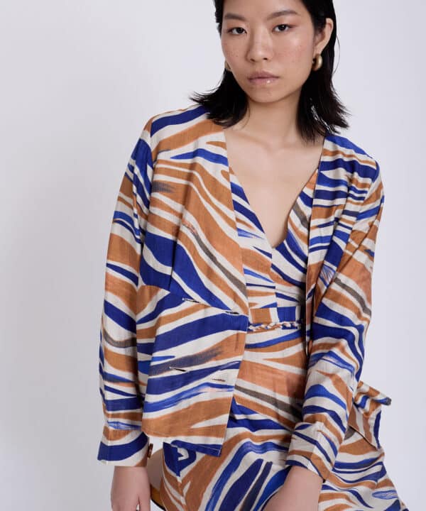 Alternative view of Chaqueta SKATÏE estampado abstracto
