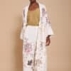 Kaftan largo meisie bimateria encaje bordado meisie M04KF07IVY 2 e1741468606649