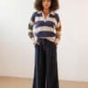 Pantalon marino P.A.N PAN producto basico SPRING25 93 scaled e1740864229212