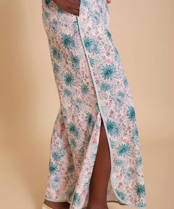 Pantalon meisie fluido punto estampado meisie M05P129AQM 5 e1741463527337