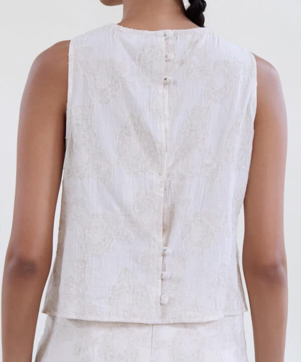 Top skatie tejido jacquard detalle cuerda skatie S102T01SND 5 e1742367250326