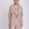 Trench Skatie fluido gabardina skatie S91J01SND 3 e1742412020140