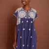 Vestido corto meisie meisie algodon bordado azul M04V31 VNS 1 e1743020093737