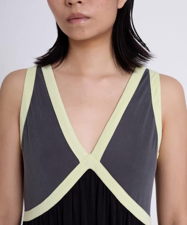 Vestido skatie modal combinado colores skatie S02V22BLK 5 e1742332637804