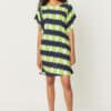 vestido laide SKFK vestido corto verano viscosa scaled e1743660474155