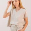 Blusa tostado PAN producto basico SUMMER 25 PAN 2502135 scaled e1747243815835