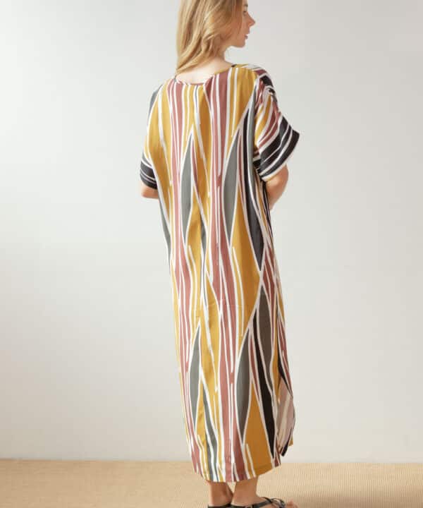 Vestido estampado geometrico PAN producto basico SUMMER 25 PAN 2502284 SUMMER 25 PAN scaled e1747252332287