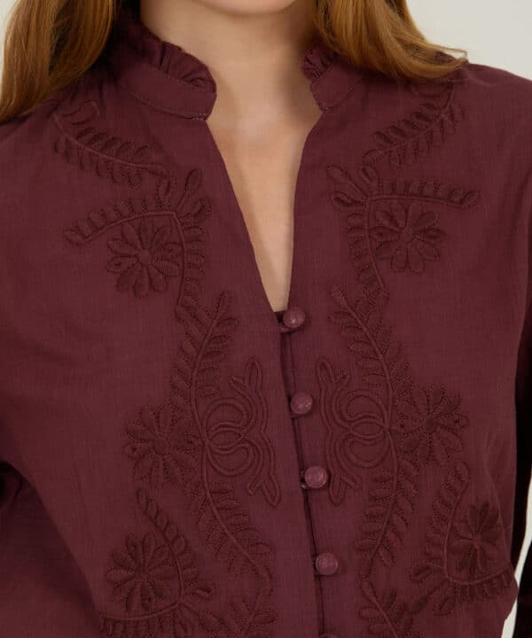 Blusa Meisie Meisie vino M04B138CLT 03 e1755637242178