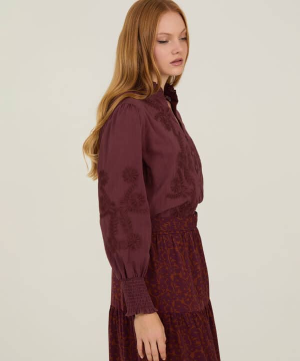 Blusa Meisie Meisie vino M04B138CLT 04 e1755637258826