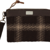 Bolso Cluntch Clover bcn marron cuadros TEKA BROWN e1756476966580