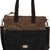 Bolso grande Clover bcn Cane CASILDA BLACK e1756473860681
