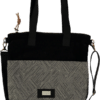 Bolso grande Clover bcn Cane TANIA BLACK e1756473876698