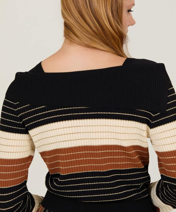 Jersey meisie rayas cuello barco meisie M42K06LIO 03 e1755848209132