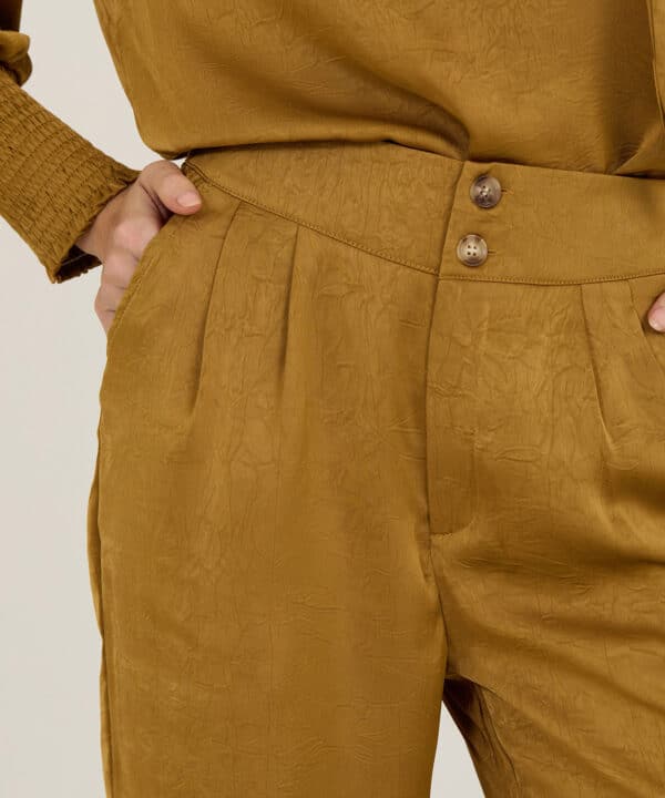 Pantalon meisie palazzo satinado meisie rafia M134P01 04 e1760814817629