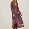 Vestido largo meisie estampado meisie M21V23STL 01 e1756221344676