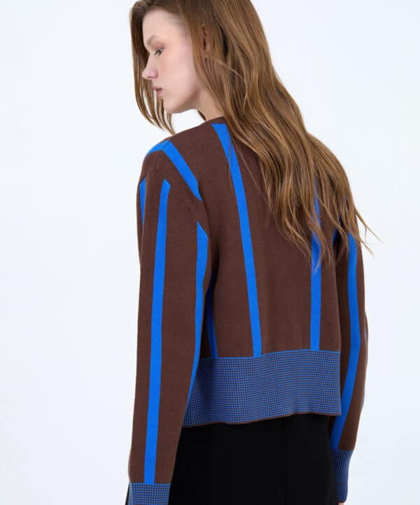 Skatie chaqueta punto rayas skatie S113K01NSH 05 e1758880186306