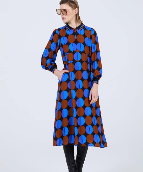 Vestido estampado SKATÏE círculos